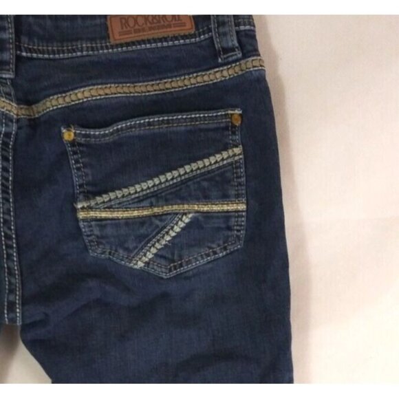 Rock & Roll Cowgirl Rival Low Rise Bootcut Women's Jeans Size 29x34 - Picture 3 of 10